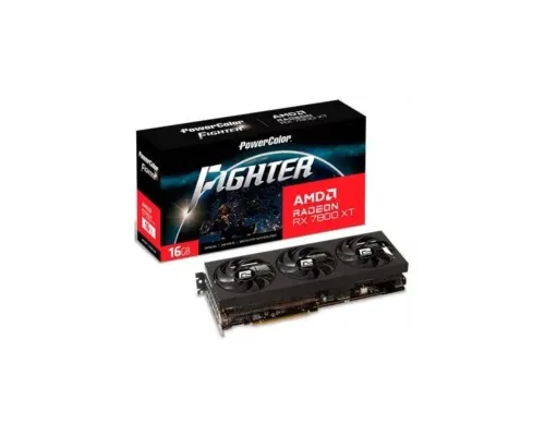 Відеокарта PowerColor Radeon RX 7800 XT 16Gb FIGHTER (RX 7800 XT 16G-F/OC)