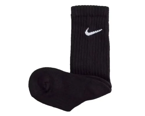 Шкарпетки Nike U NK V CUSH CREW - 3PR VALUE SX4508-001 34-38 3 пари Чорні (685068091308)