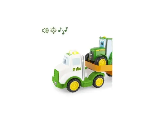 Спецтехніка John Deere Kids тягач і трактор зі світлом і звуком (47207)