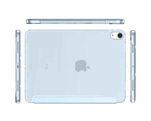 Чехол для планшета BeCover Tri Fold Hard Apple iPad Air 11" M2 2024 Light Blue (711415)