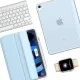 Чехол для планшета BeCover Tri Fold Hard Apple iPad Air 11" M2 2024 Light Blue (711415)