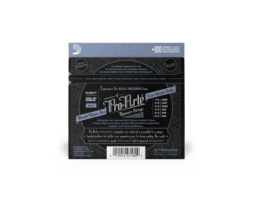 Струни для гітари D'Addario Pro-Arte Dynacore Titanium Nylon Hard Tension (EJ46TT)