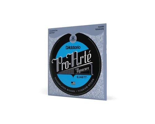 Струни для гітари D'Addario Pro-Arte Dynacore Titanium Nylon Hard Tension (EJ46TT)