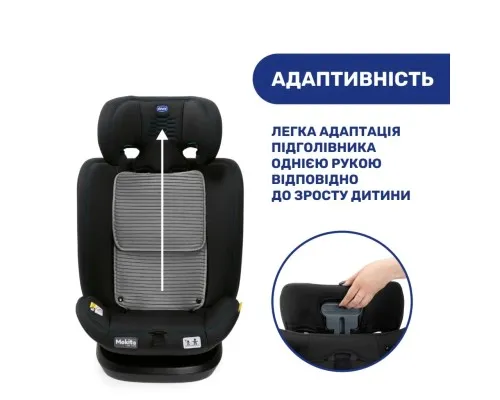 Автокресло Chicco Mokita Air i-Size Черное (87034.72)