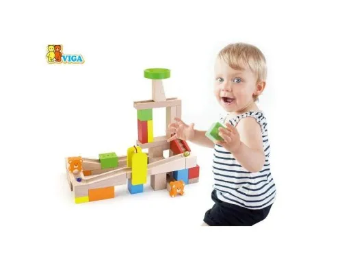 Конструктор Viga Toys Занимательные горки (51619)