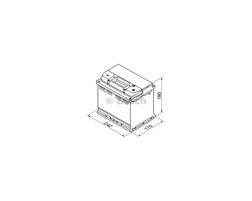 Акумулятор автомобільний Bosch 63А (0 092 S50 050)