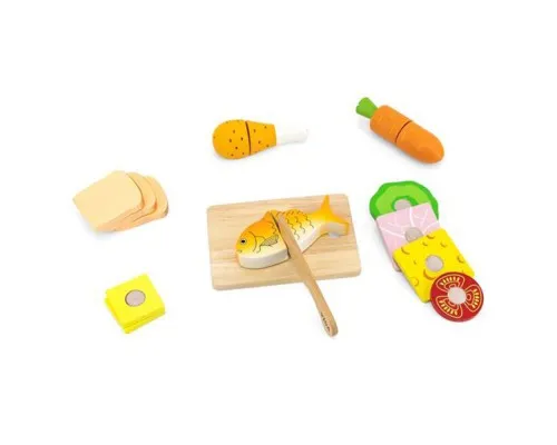 Игровой набор Viga Toys игрушечные продукты Обед (44542)