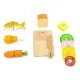 Ігровий набір Viga Toys іграшкові продукти Обід (44542)