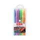 Ручка гелева Unimax набір Trigel Pastel, асорті пастельних кольорів 0.8 мм, 6 шт (UX-144)