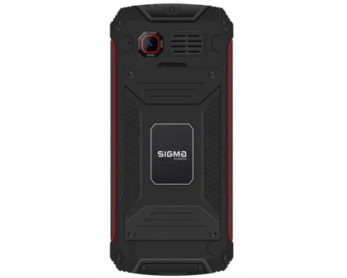 Мобільний телефон Sigma X-treme PR68 Black Red (4827798122129)