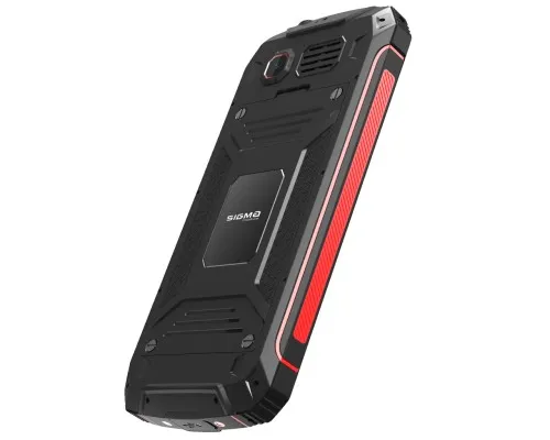 Мобільний телефон Sigma X-treme PR68 Black Red (4827798122129)