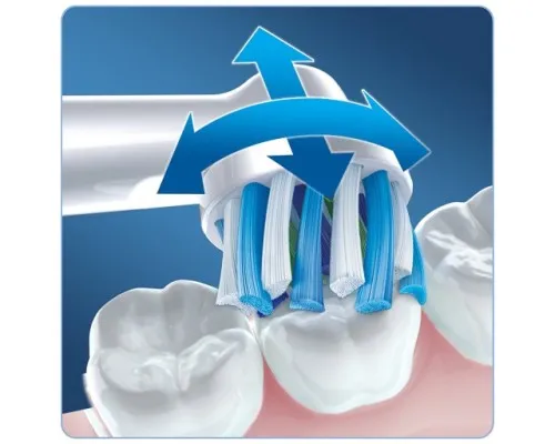 Насадка для зубної щітки Oral-B Cross Action EB50RB CleanMaximiser (4)