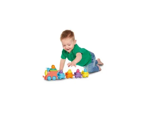 Развивающая игрушка Toomies Поезд с аттракционом (E73099)