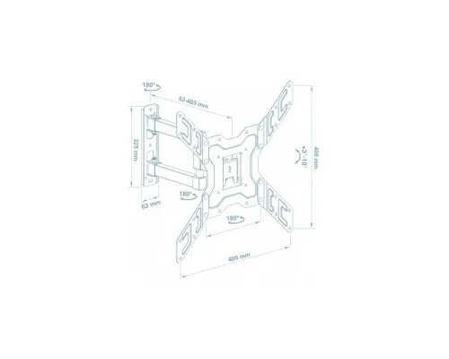 Кронштейн Walfix R-393B