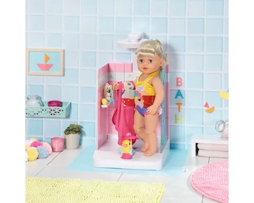 Аксессуар к кукле Zapf Автоматическая душевая кабинка Baby Born - Купаемся с уткой (830604)