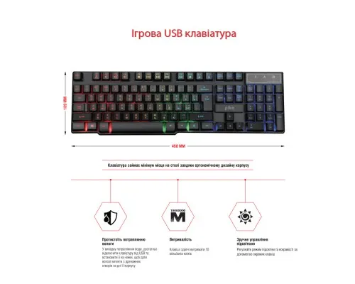 Комплект Piko GX200 USB Black (1283126489808)