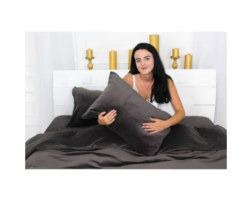 Постільна білизна MirSon Велюр Winter Frost 28-0003 Brown Velvet Дитячий (2200003993509)