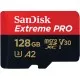 Карта памяти SanDisk 128 GB microSDXC UHS-I U3 Extreme Pro+SD Adapter (SDSQXCD-128G-GN6MA)