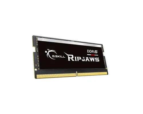 Модуль памяті для ноутбука SoDIMM DDR5 16GB 4800 MHz Ripjaws G.Skill (F5-4800S3434A16GX1-RS)