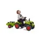 Веломобиль Falk Claas Arion трактор на педалях с прицепом Зеленый (2041C)