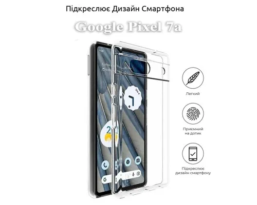 Чехол для мобильного телефона BeCover Google Pixel 7a Transparancy (709087)