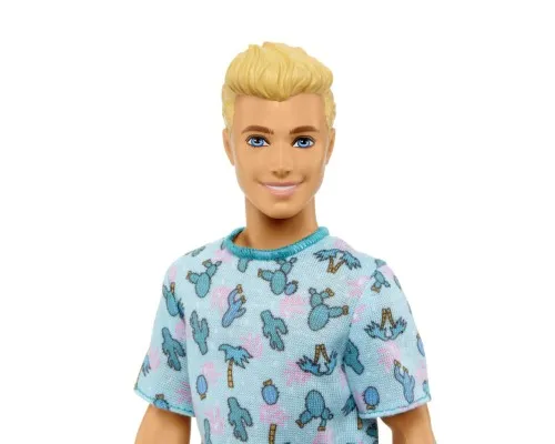 Кукла Barbie Fashionistas Кен в футболке с кактусами (HJT10)