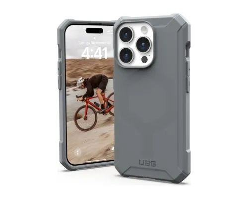 Чохол до мобільного телефона UAG Apple iPhone 15 Pro Essential Armor Magsafe, Silver (114276113333)