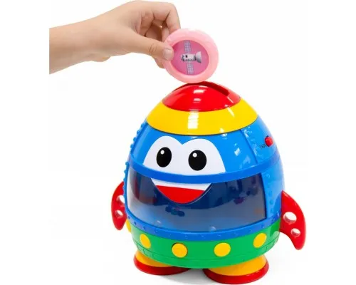 Развивающая игрушка Kiddi Smart Интерактивная обучающая игрушка Smart-Звездолет украинский и английский язык (344675)