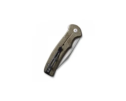Ніж Civivi Cogent Bead Blast Dark Micarta (C20038D-5)