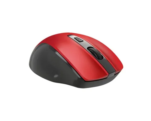 Мишка Defender Prime MB-053 Silent Wireless Red (52052)