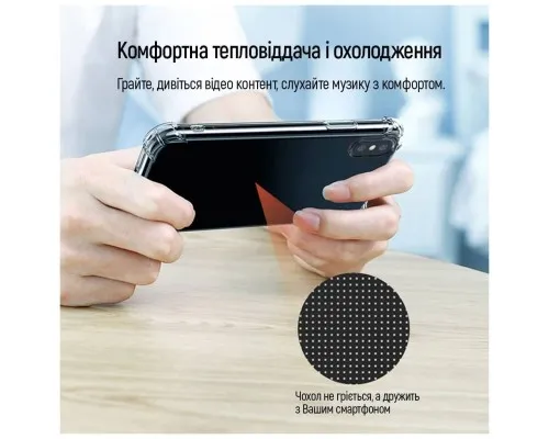 Чохол до мобільного телефона BeCover Anti-Shock Honor X6a Clear (710600)