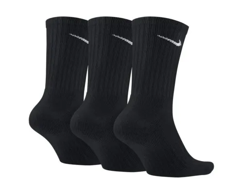 Шкарпетки Nike U NK V CUSH CREW - 3PR VALUE SX4508-001 38-42 3 пари Чорні (685068091391)