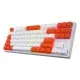 Клавиатура Hator Rockfall 2 Mecha Signature Edition USB White/White/Orange (HTK-521-WWO)