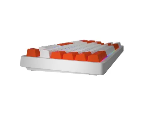 Клавиатура Hator Rockfall 2 Mecha Signature Edition USB White/White/Orange (HTK-521-WWO)