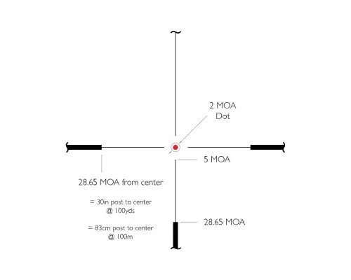 Оптичний приціл Hawke Vantage 30 WA 3-9x42 сітка L4A Dot з підсвічуванням (14279)
