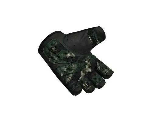 Перчатки для фитнеса RDX T2 Half Army Green S (WGA-T2HA-S)