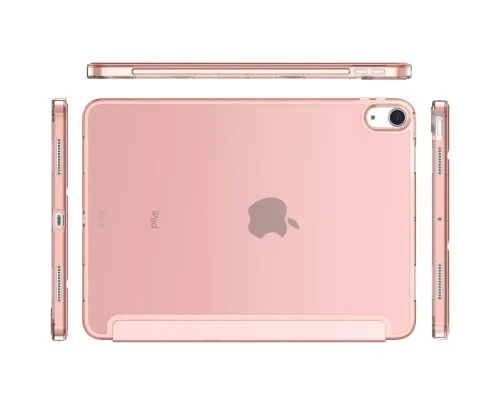 Чехол для планшета BeCover Tri Fold Hard Apple iPad Air 11" M2 2024 Pink (711416)