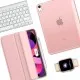 Чехол для планшета BeCover Tri Fold Hard Apple iPad Air 11" M2 2024 Pink (711416)