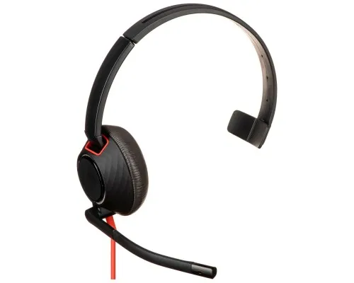 Навушники Poly BlackWire 5210 USB-A HS Mono Black (80R98AA)