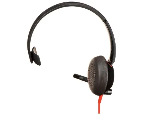 Навушники Poly BlackWire 5210 USB-A HS Mono Black (80R98AA)