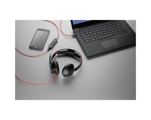 Наушники Poly BlackWire 5210 USB-A HS Mono Black (80R98AA)