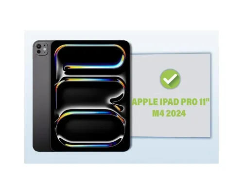 Чехол для планшета BeCover Tri Fold Hard Apple iPad Pro 11" M4 2024 Black (711726)