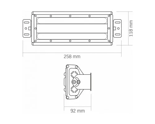 Светильник Videx висотний лінійний  50W 5000K 220V (VL-HB022-0505B)