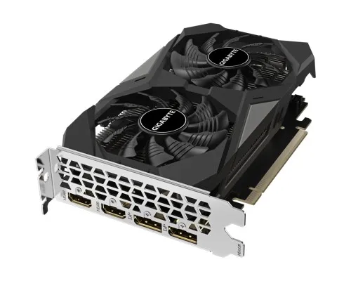 Видеокарта GIGABYTE GeForce RTX3050 6Gb WINDFORCE OC (GV-N3050WF2OC-6GD)