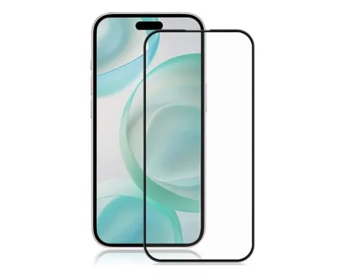 Скло захисне BeCover Apple iPhone 16 Pro Black (712124)