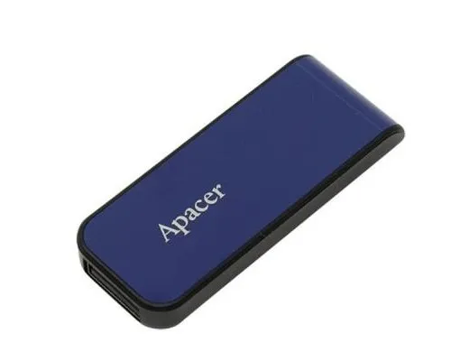 USB флеш накопичувач Apacer 32GB AH334 blue USB 2.0 (AP32GAH334U-1)