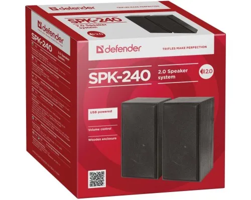 Акустична система Defender SPK 240 Black (65224)