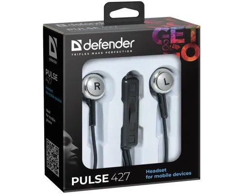 Наушники Defender Pulse 427 Black (63427)