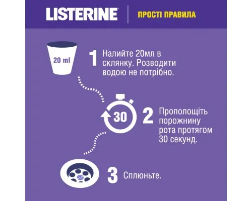 Ополаскиватель для полости рта Listerine Total Care 500 мл (3574661287522)