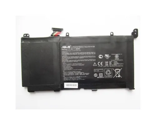 Аккумулятор для ноутбука ASUS S551 B31N1336, 4110mAh (48Wh), 3cell, 11.4V, Li-Pol (A47470)